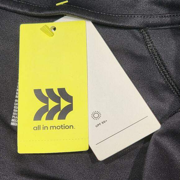 All in Motion Femme Knit 1/2 Zip Jacket Black XXL - Picture 8 of 9